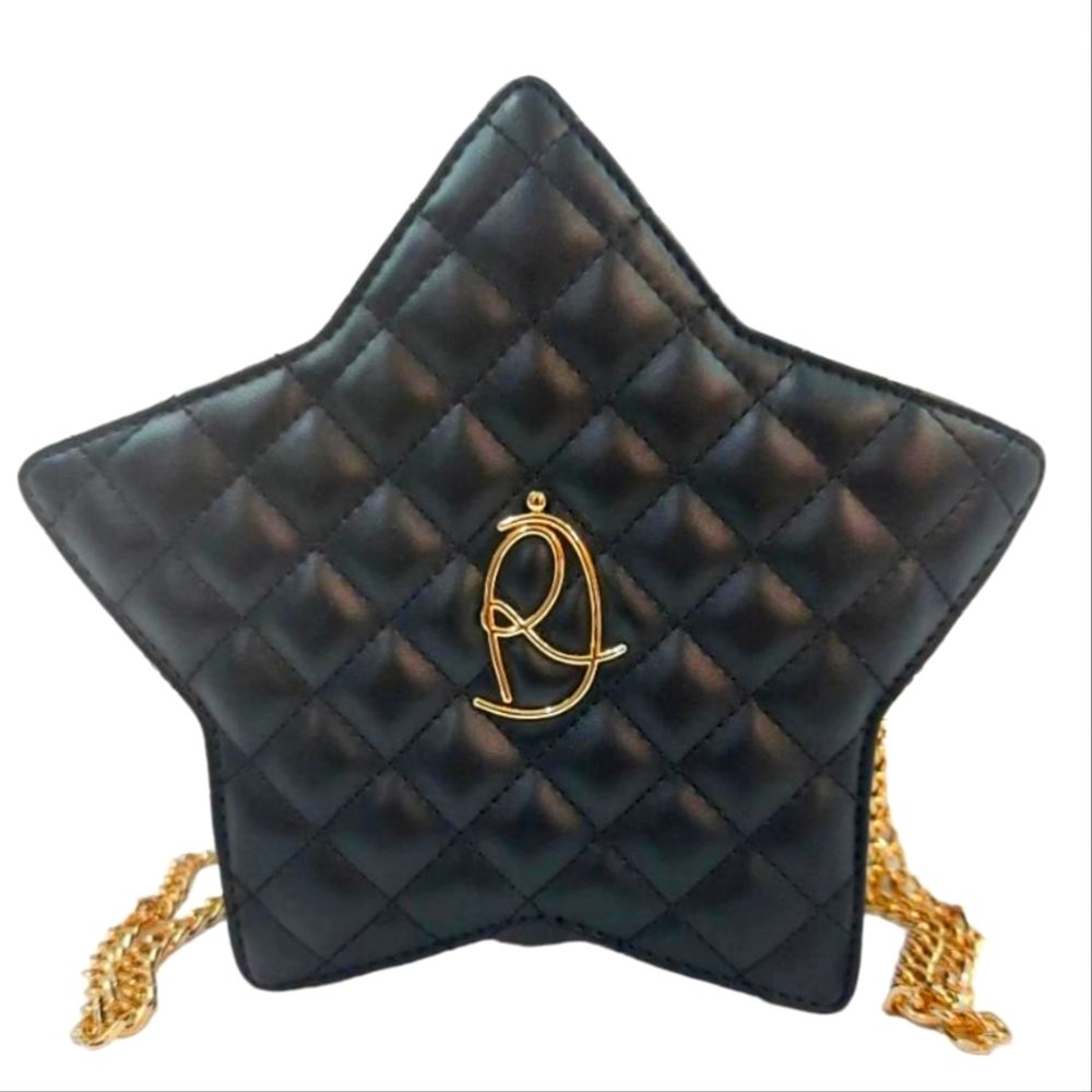 Luxury vegan leather star bags.